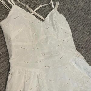 A New Day white Eyelet Dress